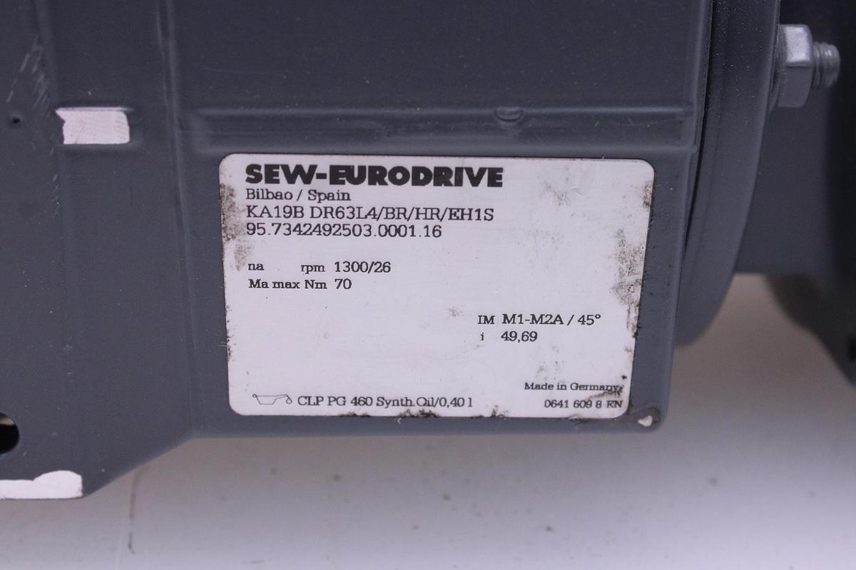 Usado Motorreductor SEW Eurodrive KA19B