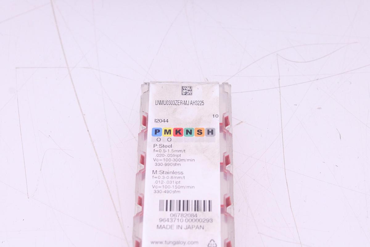 Usado Fresas y Plaquitas de Widia LNMU0303ZER