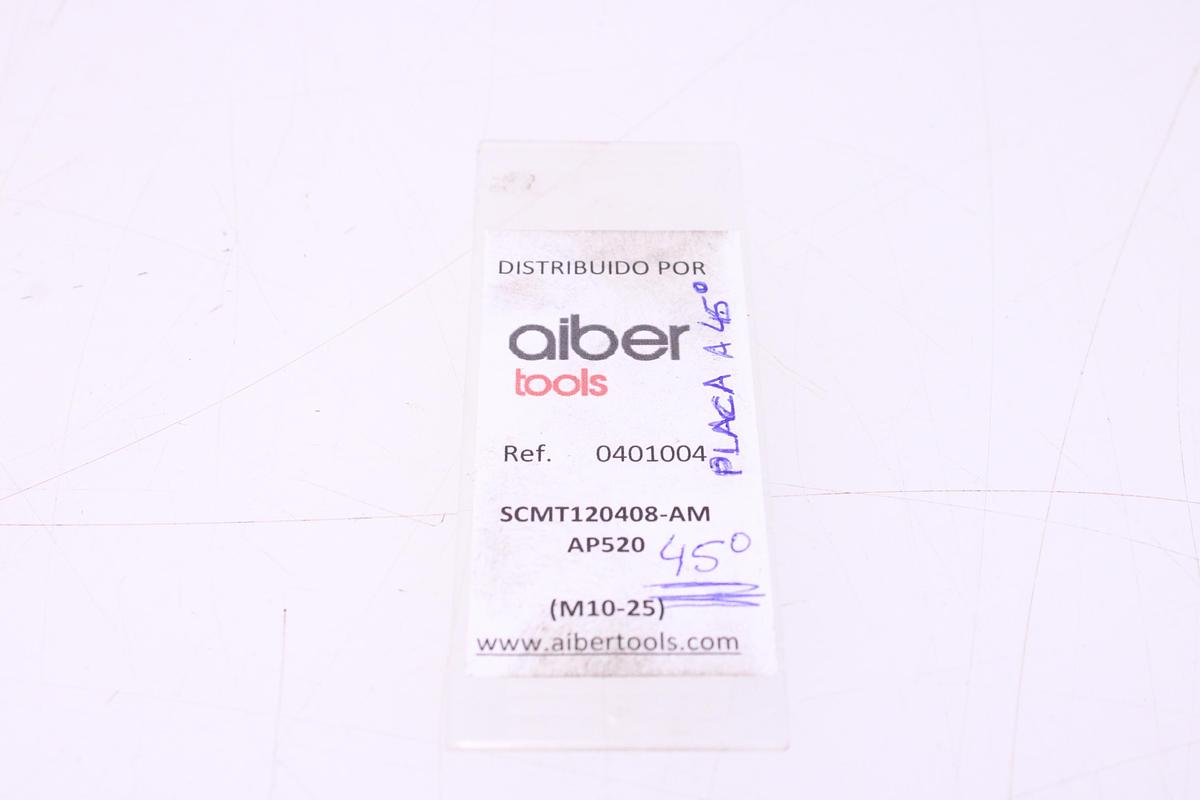 Usado Plaquitas de Widia Aibertools SCMT120408