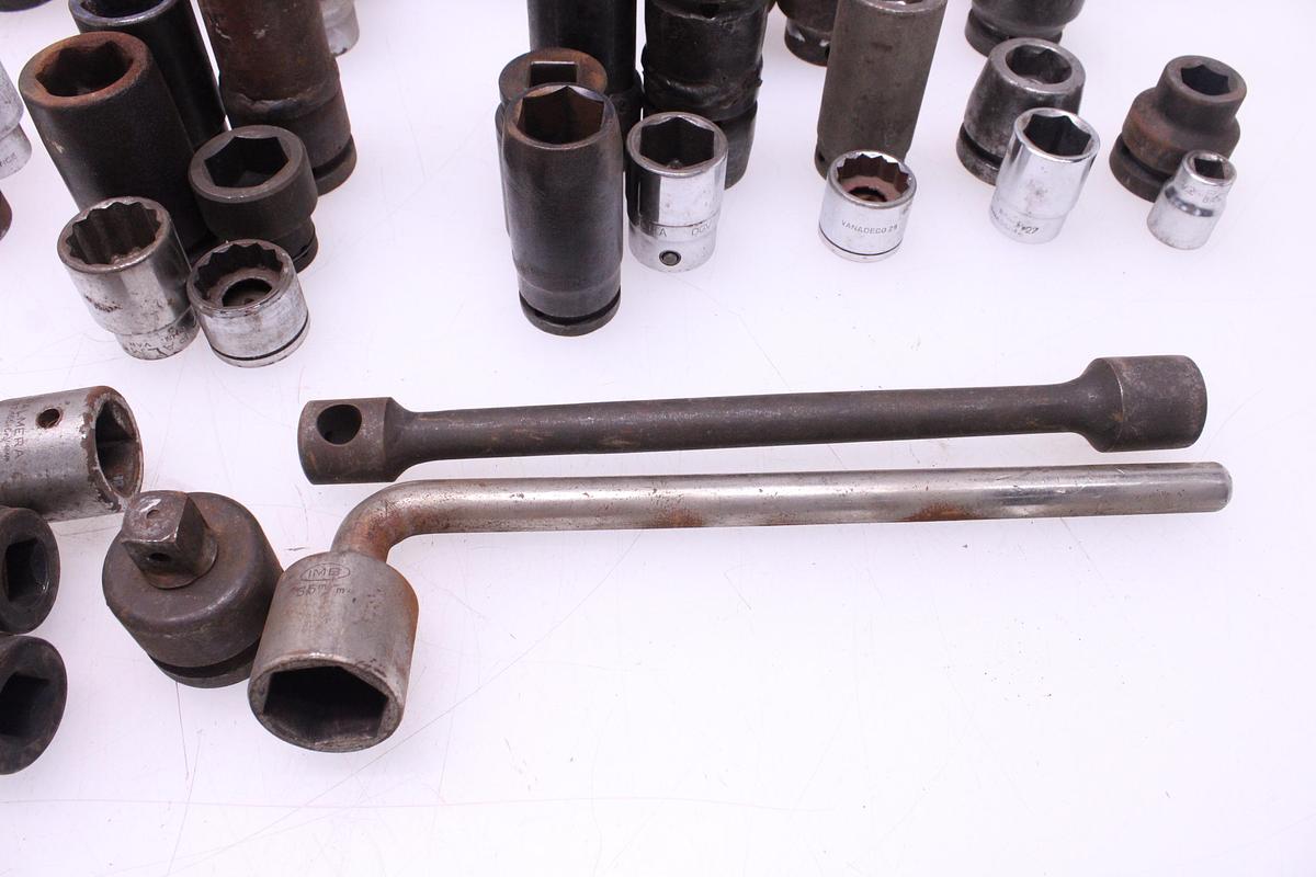 Usado Lote Llaves de Vaso 65mm a 22mm - 42 Unidades