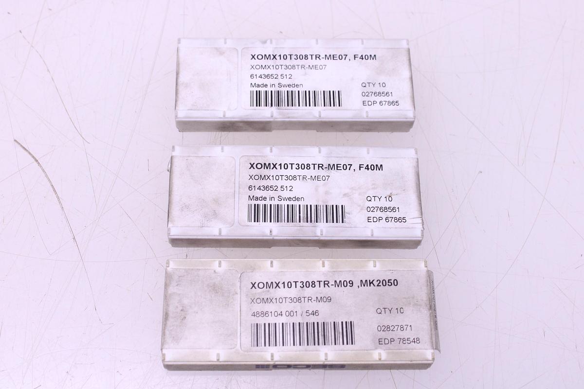 Usado Fresas Portaplaquitas SECO R217.69-2020.0-10-3A + Widias XOMX10T308TR