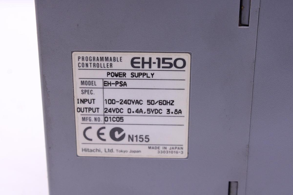 Usado Controlador Programable HITACHI EH-BS3 + Módulos