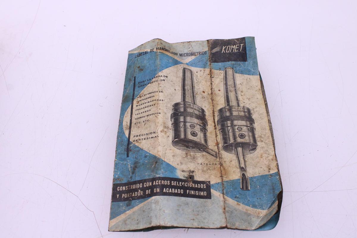 Usado Cabezal Mandrinador KOMET D-100