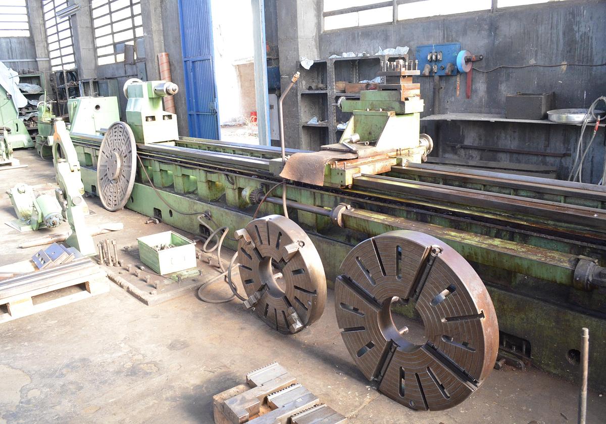 Usado Torno Gurutzpe Super AT 8000-600 - 8m 1200 volteo