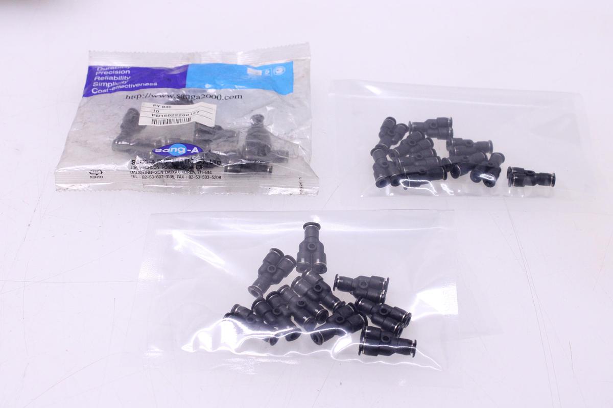 Usado Racores Unión ( Y ) M4 - 30 Unidades Sang-A PY 04C