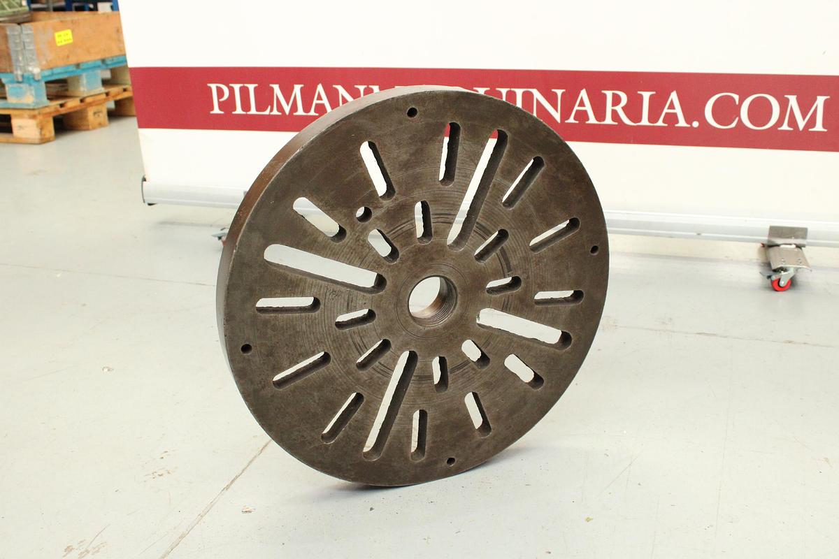 Usado Plato Plano para Torno 530 mm