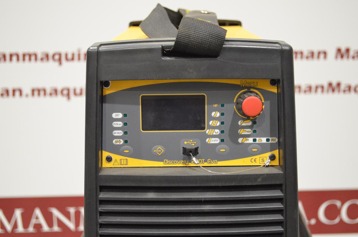 Usado Maquina soldar inverter tig WECO Discovery 220T Evo