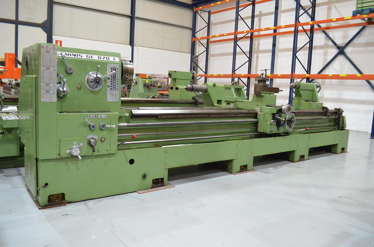 Usado Torno Geminis GE 870 4.000mm e.p