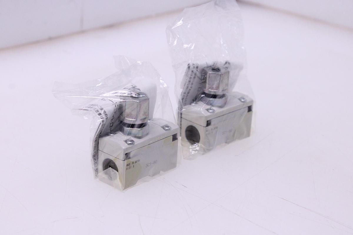 Usado Valvula Control Velocidad CKD SC1-8 - 2 Unidades