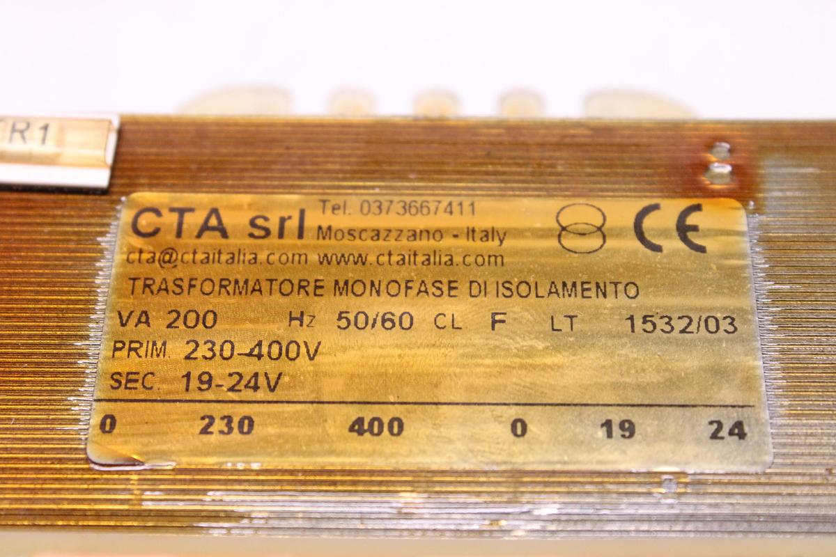 Usado Transformador Monofasico CTA 200VA