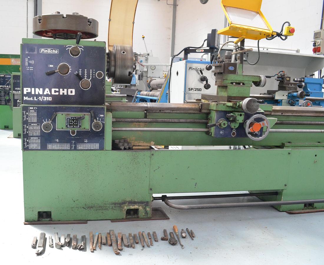 Usado Torno Pinacho L1-310 de 3.000mm e.p
