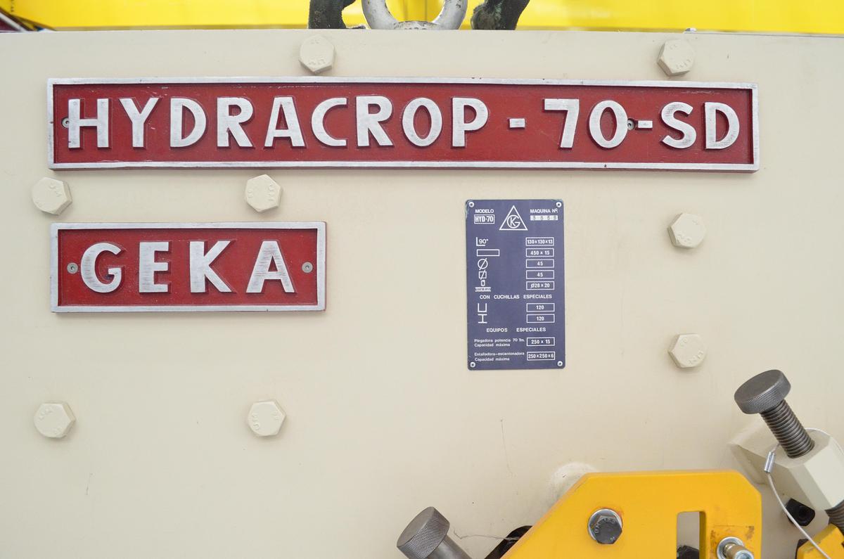 Usado Punzonadora GEKA HYD 70SD