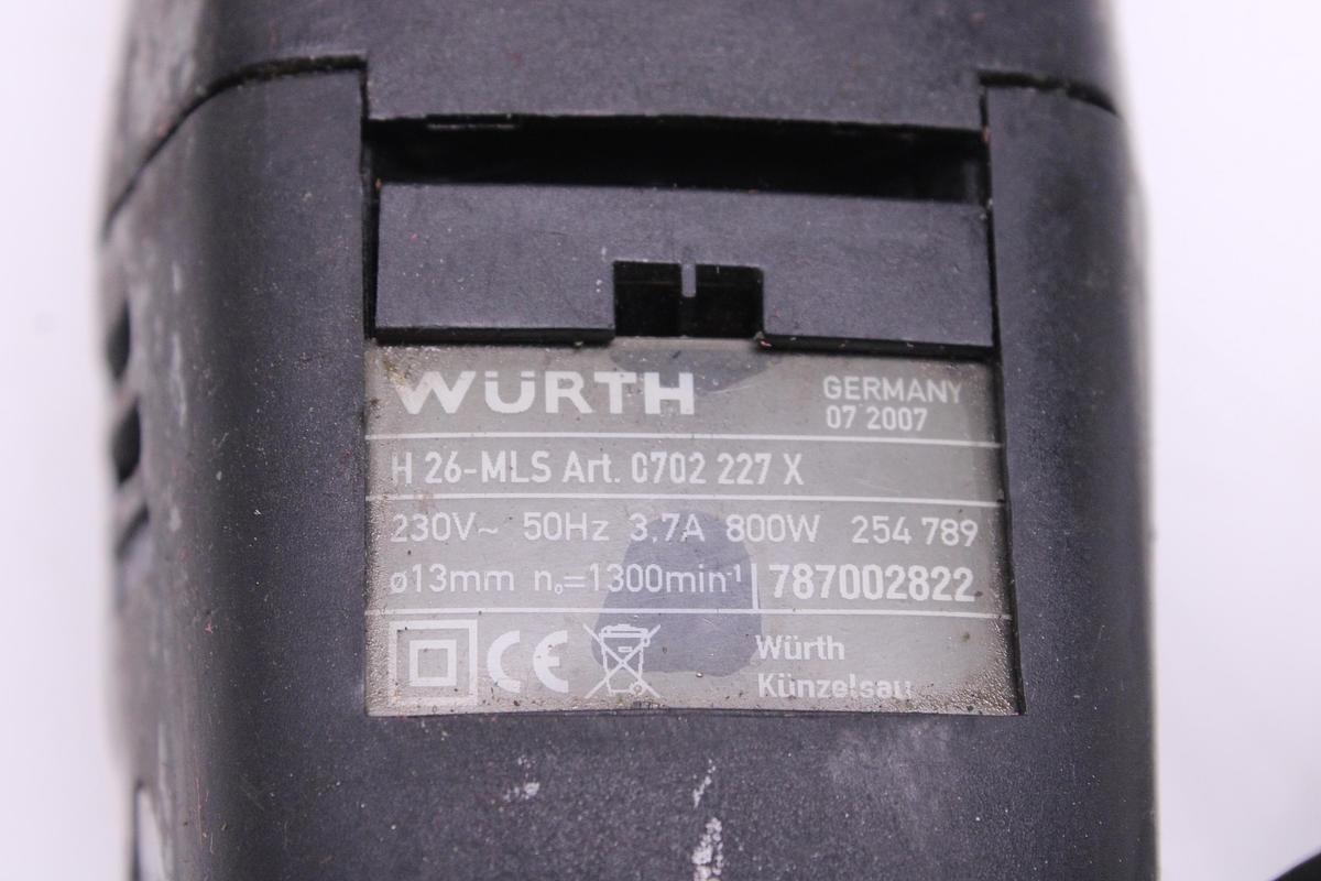 Usado Taladro Martillo Percutor WURTH H26-MLS