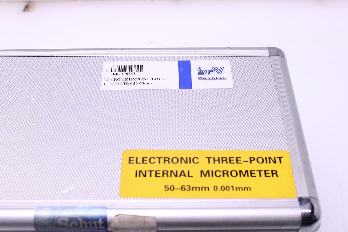 Usado Micrómetro Digital Interno 3 Puntos IP65 Schut 50-63mm