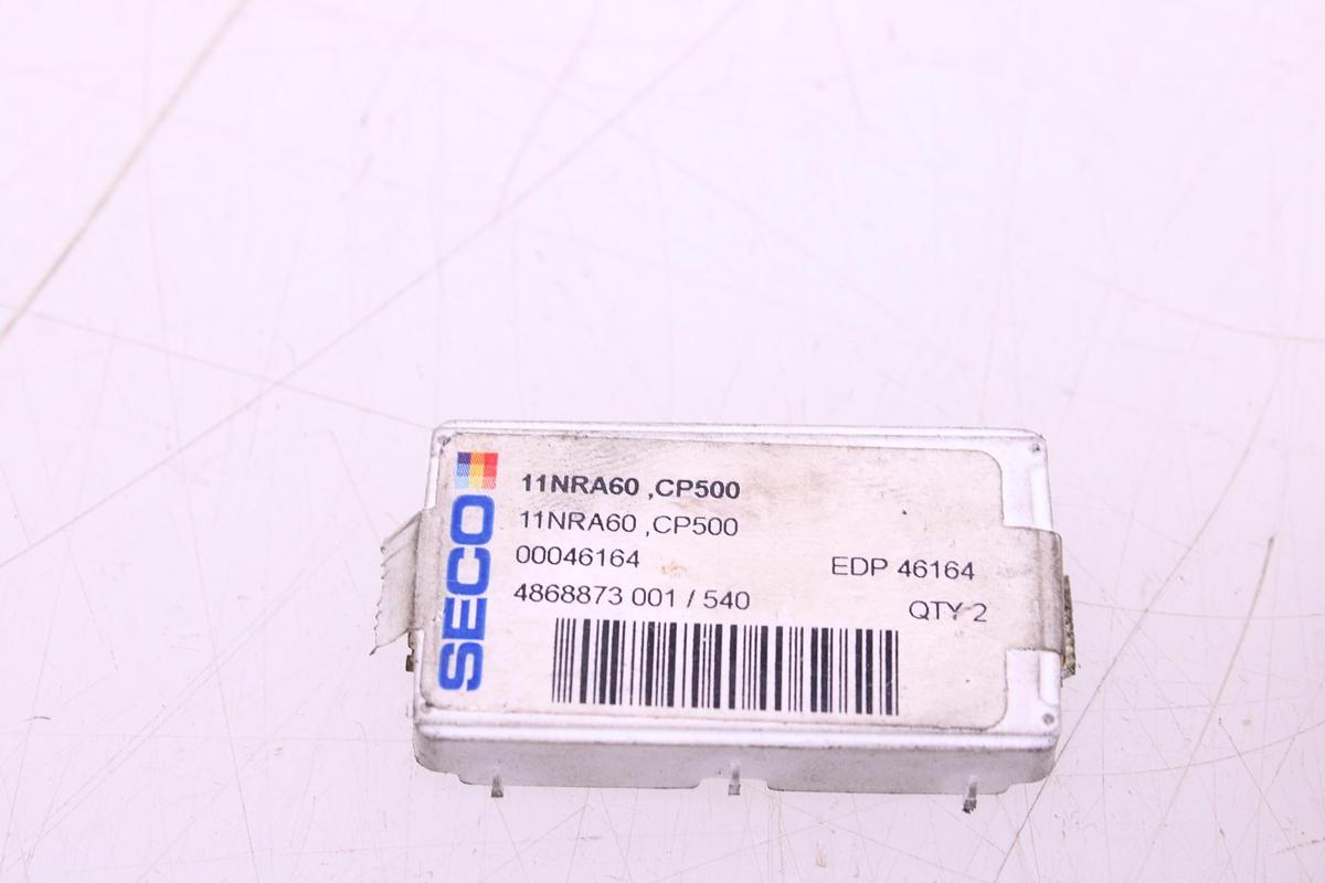 Usado Fresa 11 mm SECO SNR 0010 H11 + Widias 11NRA60