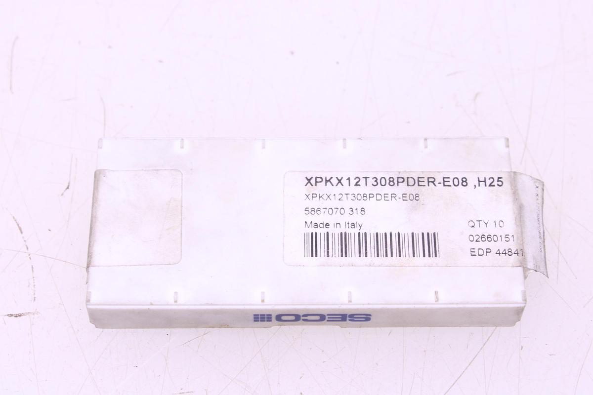 Usado Fresas Cono ISO40 SECO R217.97-1640RE-X12.3A, R217.97-2525.0-X12.2A, R217.97-1225RE-X12.2A + Widias XPKX12T308PDER
