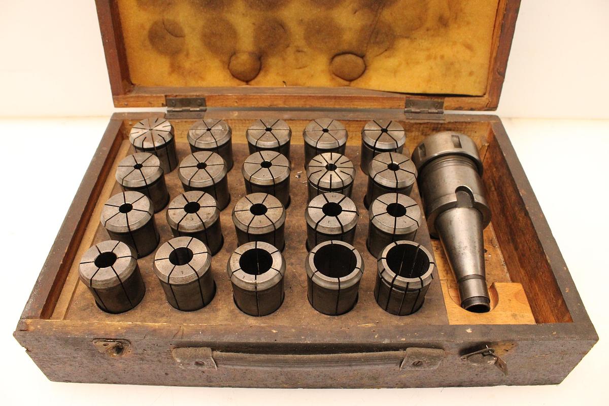 Usado Lote de Pinzas DIN 6388 + Cono ISO 40