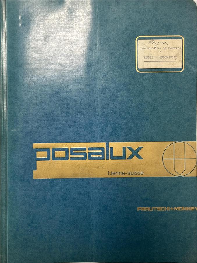 Usado Manual Instrucciones Diamantadora Mudia Posylux