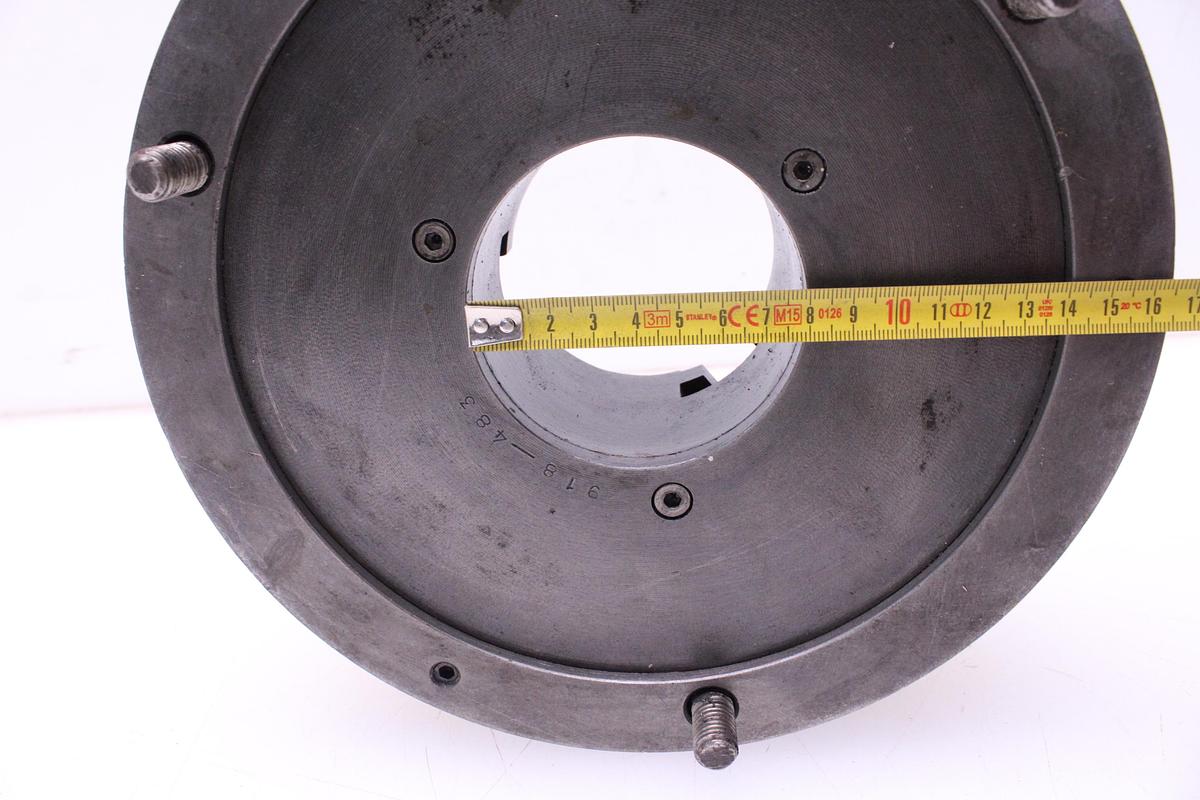 Usado Plato de Torno 3 Garras 250mm + Juegos de Garras