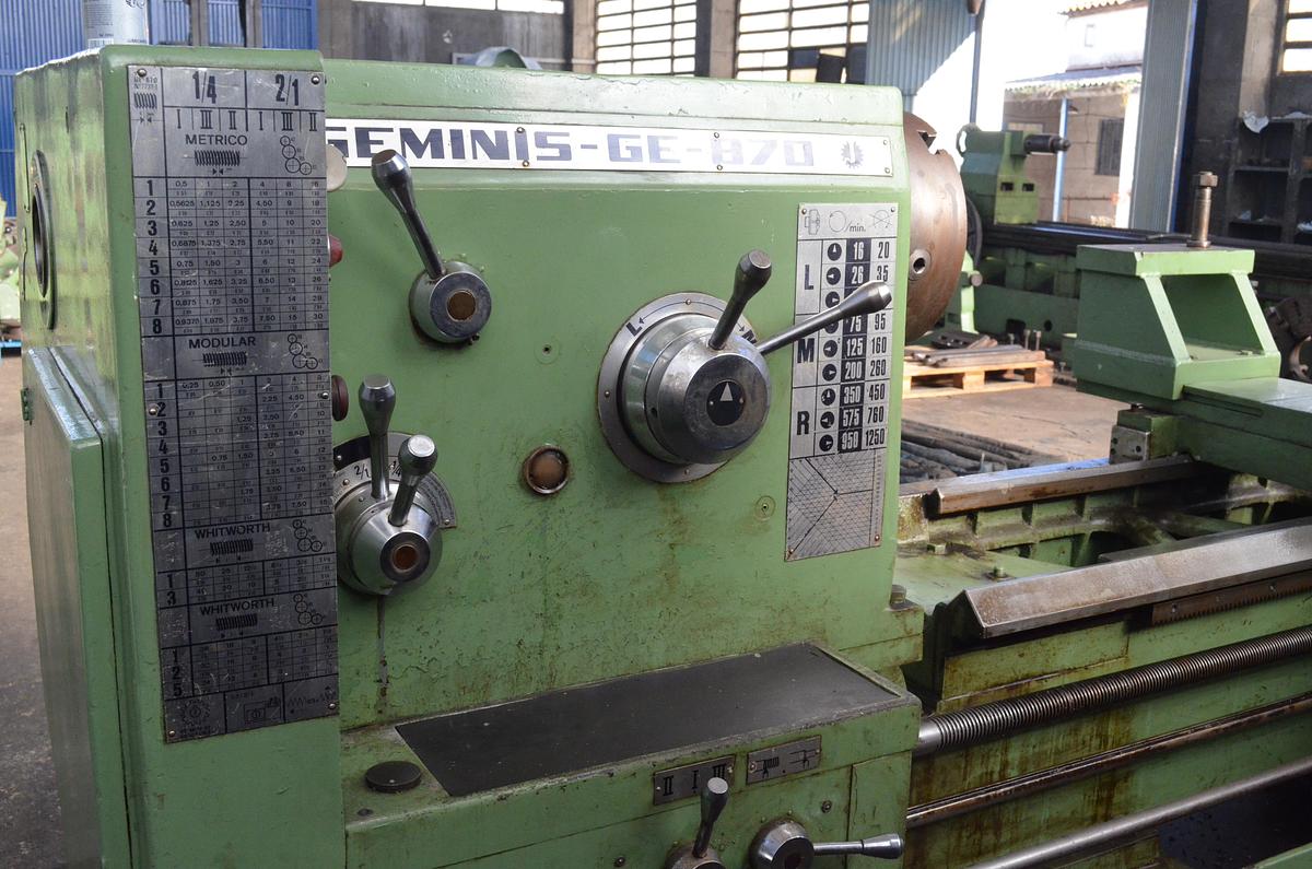 Usado Torno Geminis GE 870 4.000mm e.p