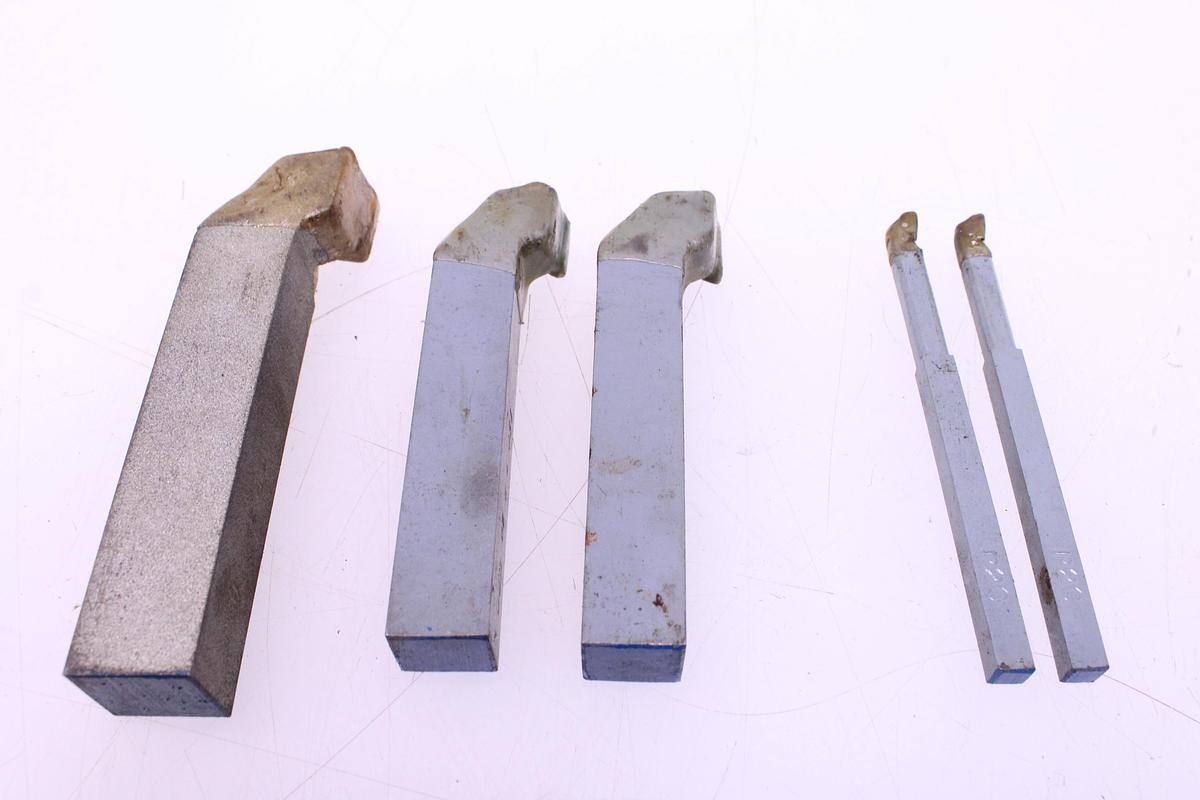 Usado Lote Cuchillas de Tornear Metal Duro - 15 Unidades