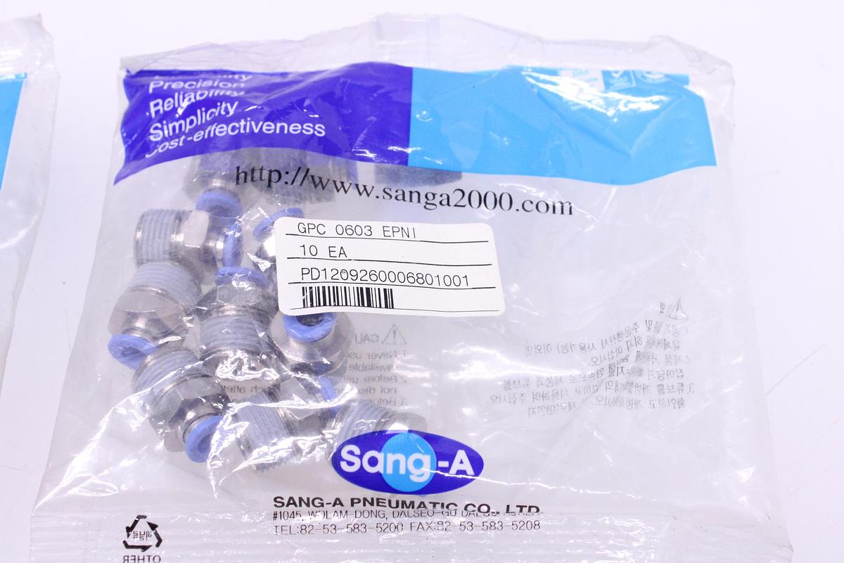 Usado Racores Sang-A GPC 0603 EPNI - 20 Unidades