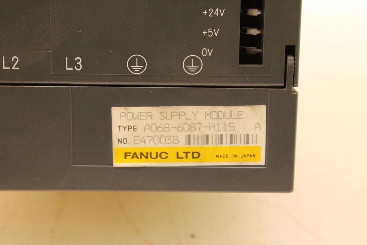 Usado Modulo Fuente de Alimentación FANUC A06B‑6087‑H115