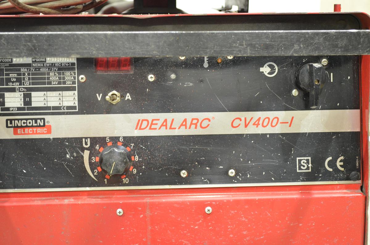 Usado Maquina soldar Lincoln Idealarc CV400-I con devanadera