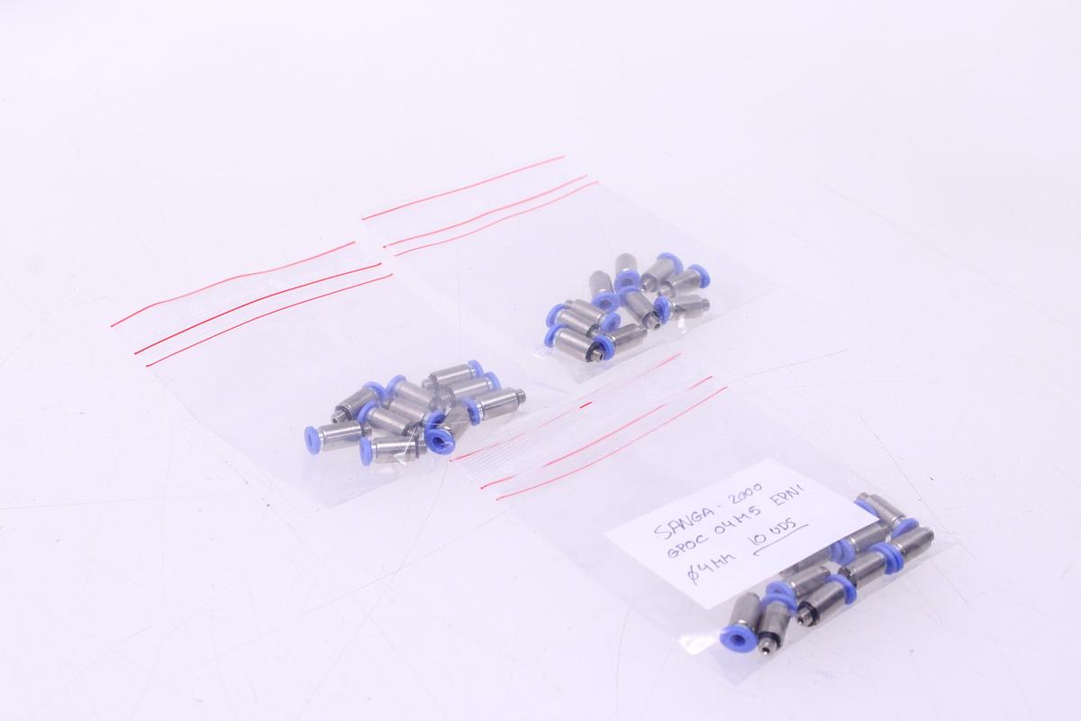 Usado Racores Conector Recto M4 + Rosca M5 - 30 Unidades Sang-A GPOC 04M5