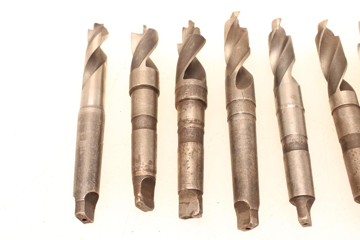 Usado Lote Brocas Escalonadas cono morse M3