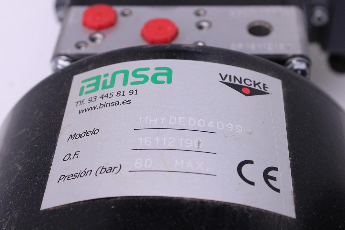 Usado Minicentral Hidráulica VINCKE BINSA