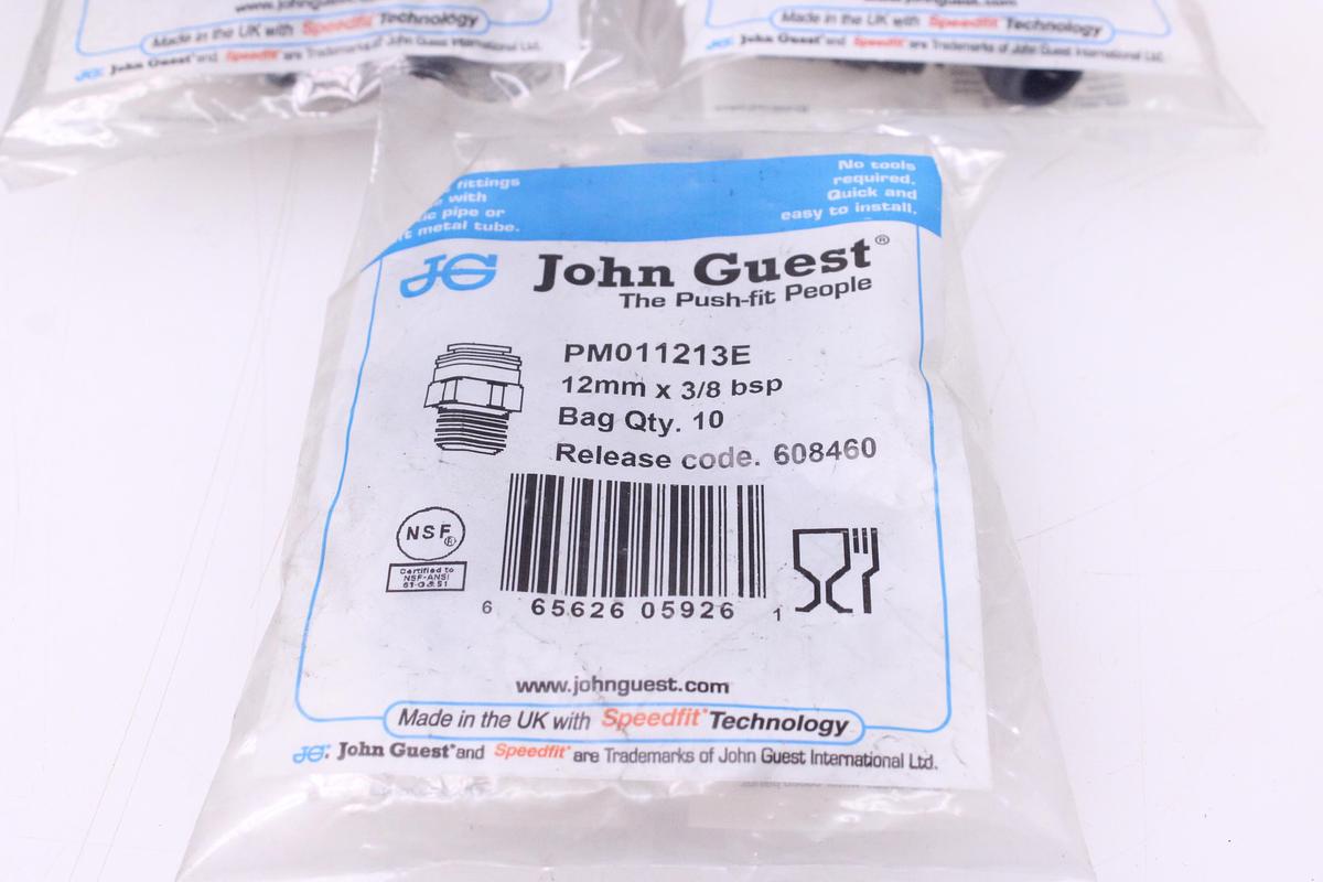 Usado Racores John Guest PM011213E - 30 Unidades