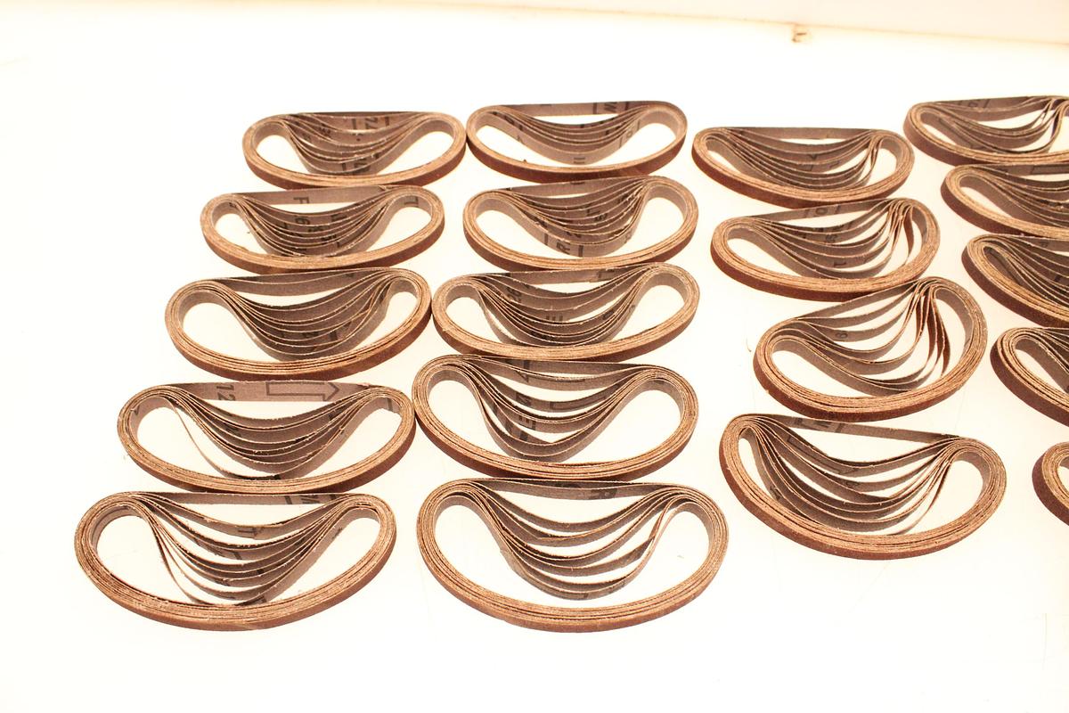 Usado Lote Bandas Abrasivas CARLU 10x330mm