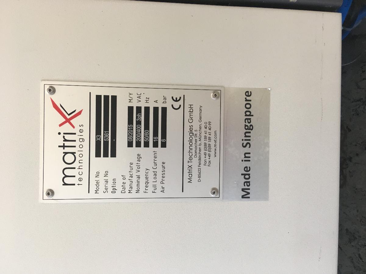 Used 2015 Matrix Corp Matrix X3