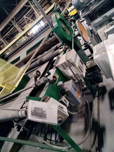 Used 72" BECK SINGLE ROTARY KNIFE SHEETER W/ OUTPUT CONVEYOR - PENDING SALE
