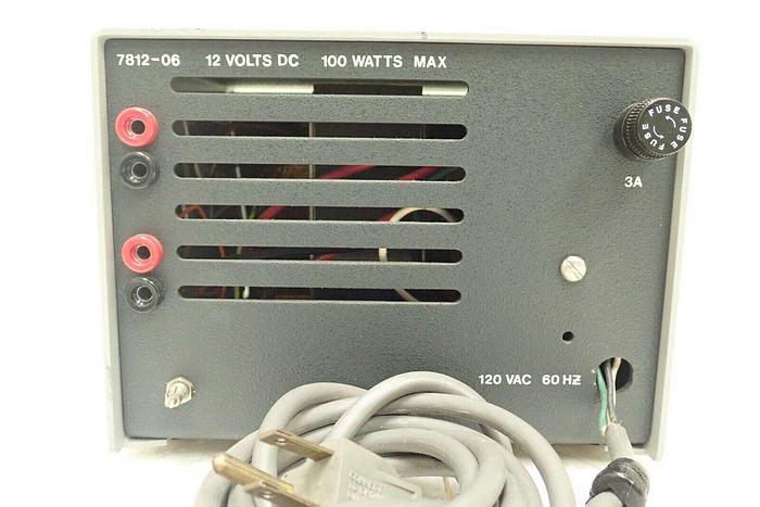 Used Debco Inc 7812-06 Microscope Power Supply
