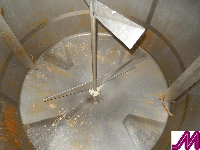 Used 5000 Litre Stainless Steel Single Skin Mix Tank