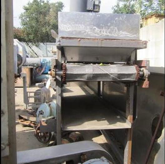 Used Cooler, Ambient, Mesh Belt, 28" X 14', 3/4 HP, S/st #S738398
