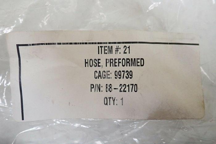 Used Radiator Preformed Hose 88-22170 Military Generator 4720-01-374-0783