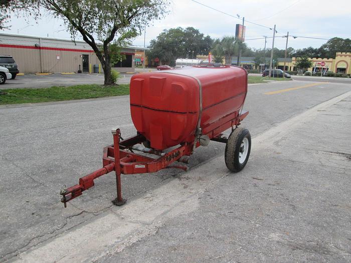 Used 500 Gallon Fiberglass Tank and Trailer