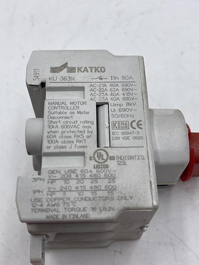 Used Katko KU363N