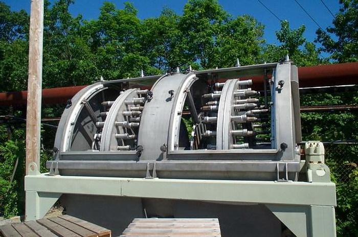 Used GL&V MDL SD4 SPRAY DISC FILTER/SAVEALL 316 S/S