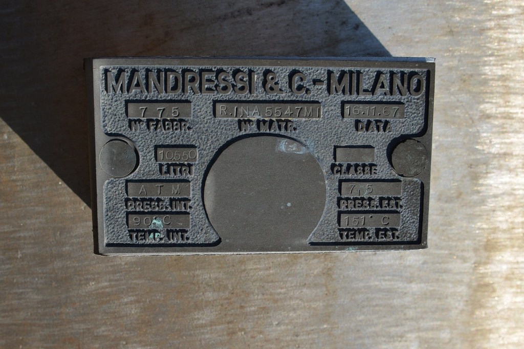 Used 10000 Liters MANDRESSI reactor