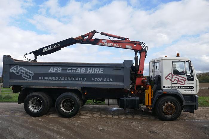 Used 2003 MAN LE26-280 6X4 TIPPER LORRY