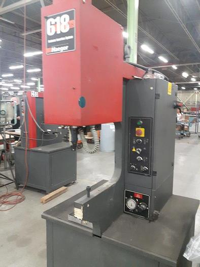 Used 2001 6 Ton Haeger 618 Hardware Insertion Press