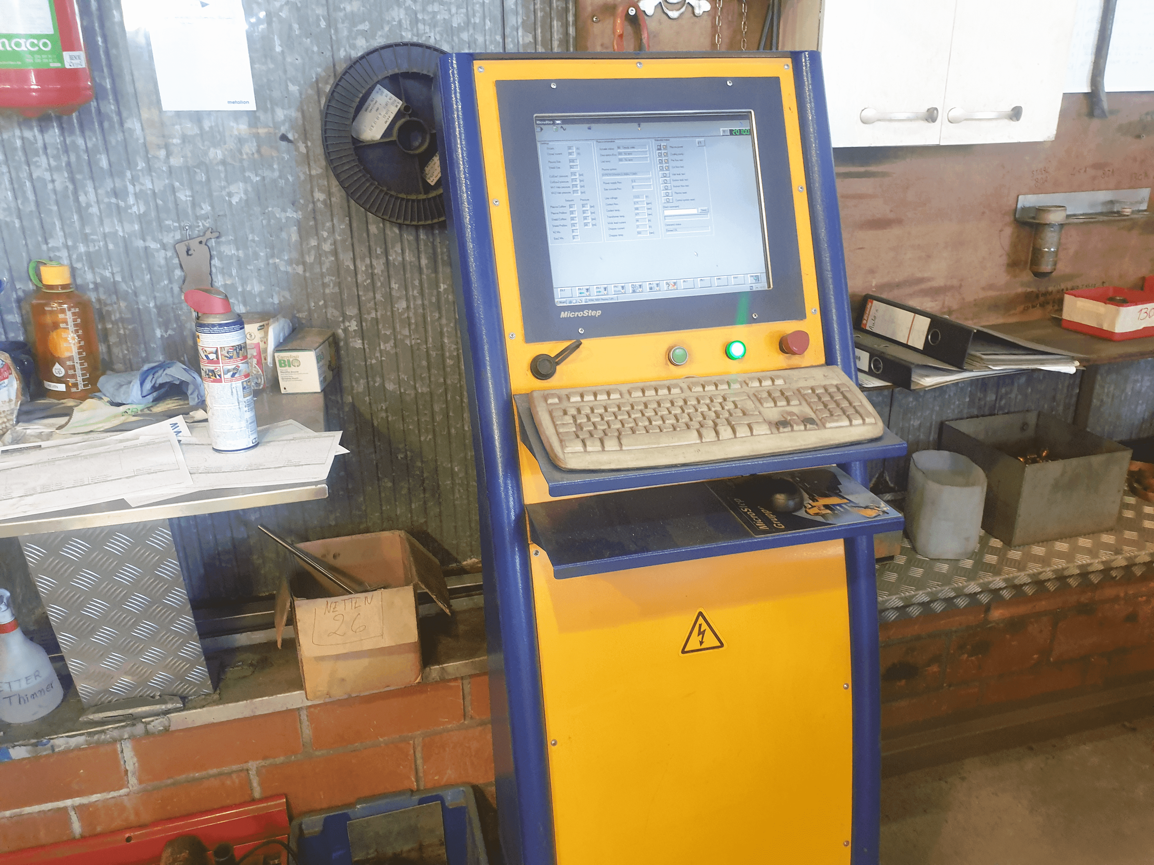 Used MicroStep PLS 4501.25P - Plasma Cutting - 2008