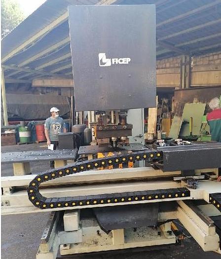 Usato PUNZONATRICE FICEP MOD.P803A IDRAULICA A 3 PUNZONI, MATR.28227
