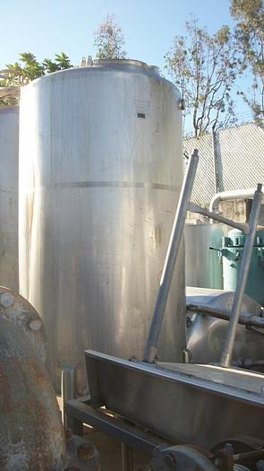 Used Tank, 528 Gallon, S/st, 47" X 68", DB/DT, Less Cover #S741013
