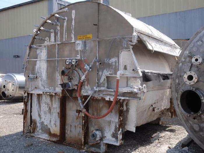Used 8 FT. X 10 FT.  K-S ROTARY VACUUM FILTER – S/S