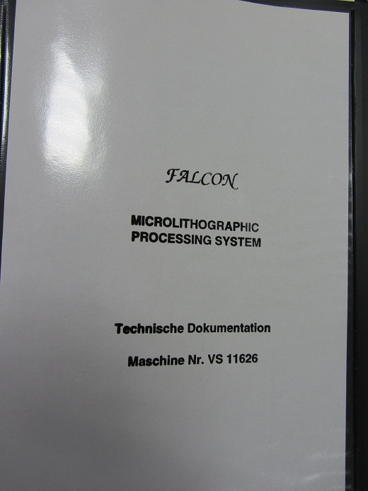 Used Complete photolitographic line FALCON